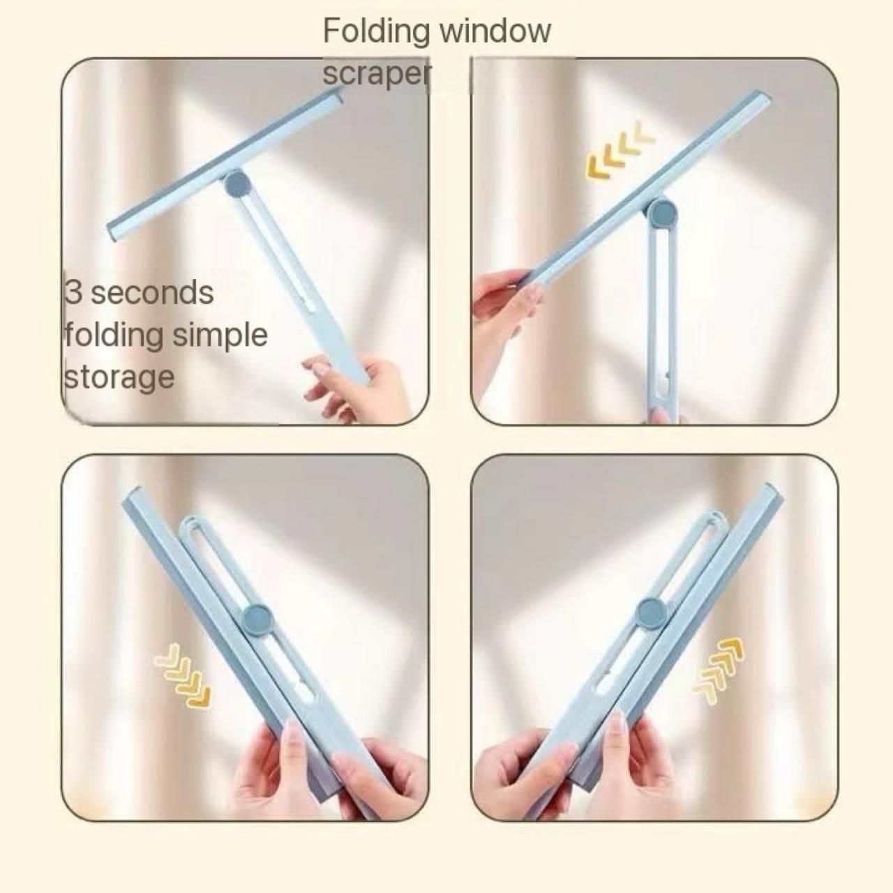 Foldable Glass Wiper